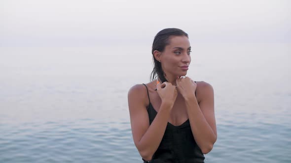 Portrait of a Girl on the Sea