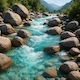 Mountain River Stream