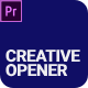 Creative Opener MOGRT - VideoHive Item for Sale