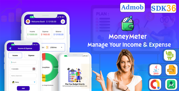 MoneyMeter - Android Expense Tracker, Budget Planner & Money Manager App