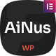 Ainus - AI Agency & Technology WordPress Theme - ThemeForest Item for Sale