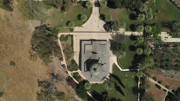 Aerial view of the Roman Catholic Chapel alt