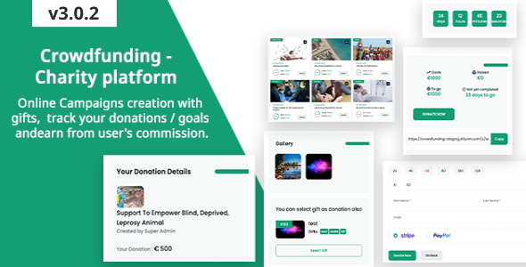 Crowdfunding - Fund raising platform / Charity / Donation