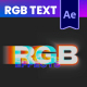 Text Animation | RGB Effect - VideoHive Item for Sale