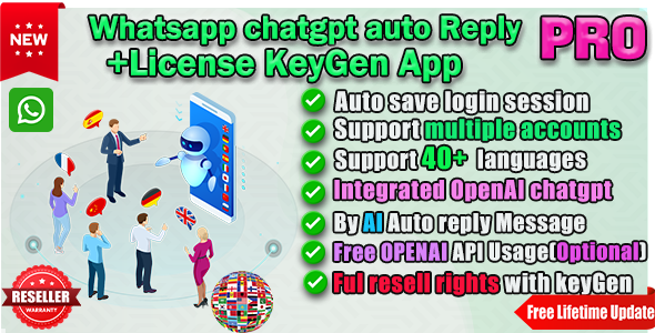 Whatsapp AI chatbot Auto Reply-Full Reseller