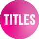Titles - VideoHive Item for Sale