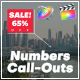 Numbers Call-Outs | Final Cut Pro - VideoHive Item for Sale