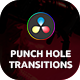 Punch Hole Transitions Pack - VideoHive Item for Sale