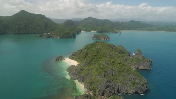 Seascape Caramoan Islands Camarines Sur Philippines