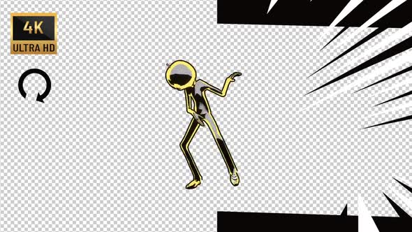 Comics Pumpkin Man Dance alt