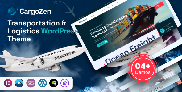 Cargozen - Transportation & Logistics WordPress Theme