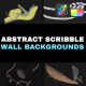 Abstract Scribble Wall Backgrounds | FCPX - VideoHive Item for Sale