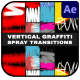 Vertical Graffiti Spray Backgrounds | After Effects - VideoHive Item for Sale
