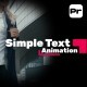 Simple Text Animation - mogrt - VideoHive Item for Sale
