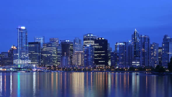 Vancouver Skyline Time Lapse alt
