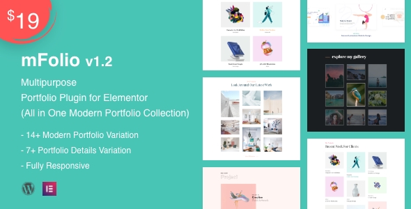 mFolio | WordPress Portfolio Plugin for Elementor
