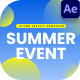 Summer Event Promotion - VideoHive Item for Sale