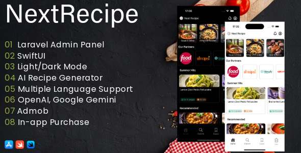NextRecipe IOS - AI Powered Recipe App