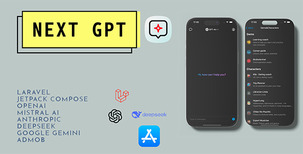 NextGPT IOS - Multi Model GPT App