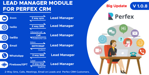 Lead Manager  Module for Perfex CRM