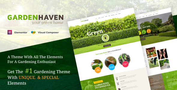 Garden - Landscape Gardening WordPress Theme