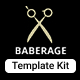 Baberage – Barber & Hairdresser Shop Elementor Template Kit - ThemeForest Item for Sale