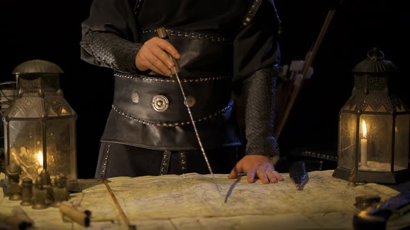 Sword in medieval wars. alt