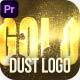 Golden Dust Logo Reveal - VideoHive Item for Sale
