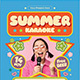 Summer Karaoke Flyer - GraphicRiver Item for Sale