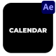 Calendar - VideoHive Item for Sale