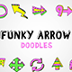 Funky Arrow Doodles - VideoHive Item for Sale