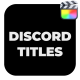 Discord Titles - VideoHive Item for Sale