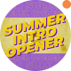 Summer Intro Opener - VideoHive Item for Sale