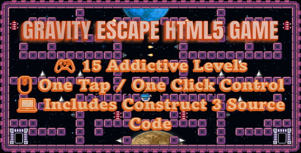 Gravity Escape - HTML5 Game