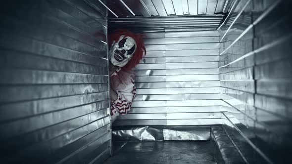 Scary Clown Attacks in a Closed Ventilation Duct