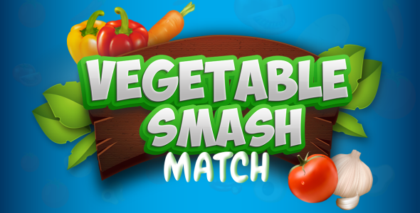 Vegetable Smash Match - Unity Game with Admob Ads