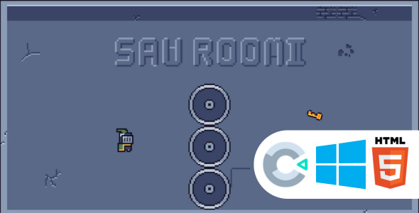 Saw Room 2 - Construct3 - HTML5 Game