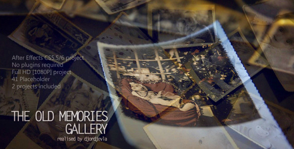 after effects album memories old film look template download free