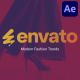 Modern Fashion Trends | After Effects - VideoHive Item for Sale