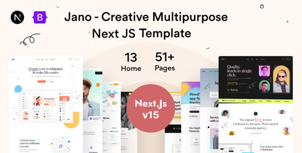 Jano - Modern & Multipurpose React NextJs Template