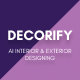 Decorify AI – Interior & Exterior Design Flutter UI Kit | AI Home Decoration App - CodeCanyon Item for Sale