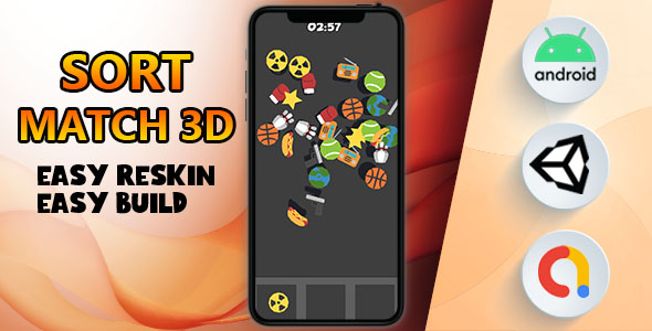 Sort Match 3D - (Unity - Admob - Game)