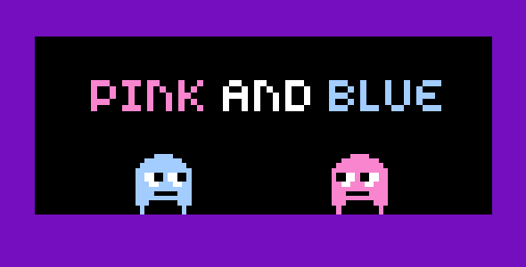 Pink and Blue | Two Player Game | Html5 Game | Construct 2/3