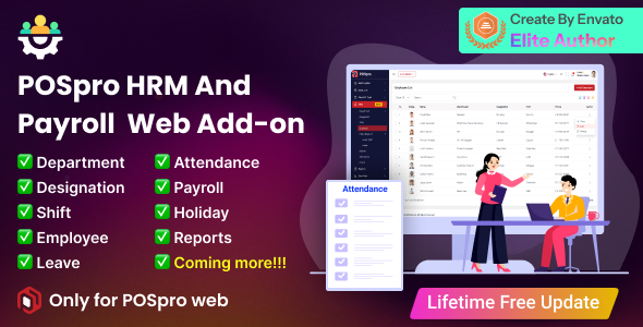 POSpro – HRM & Payroll Web Add-on