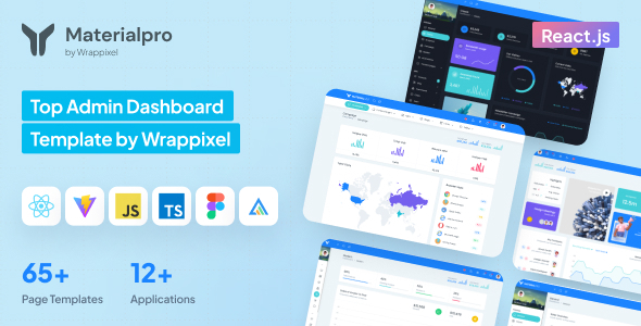 MaterialPro React Admin Template