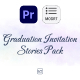Graduation Invitation Story Pack For Premiere Pro - VideoHive Item for Sale