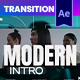 Modern Intro - VideoHive Item for Sale
