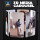 3D Media Carousel Reveal for DaVinci Resolve - VideoHive Item for Sale