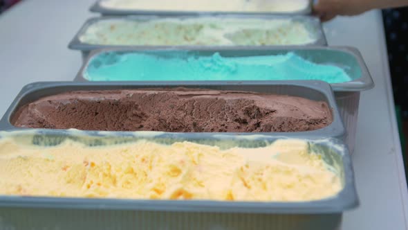 The Scoops Of Ice Cream