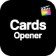 Cards Opener For Final Cut Pro - VideoHive Item for Sale
